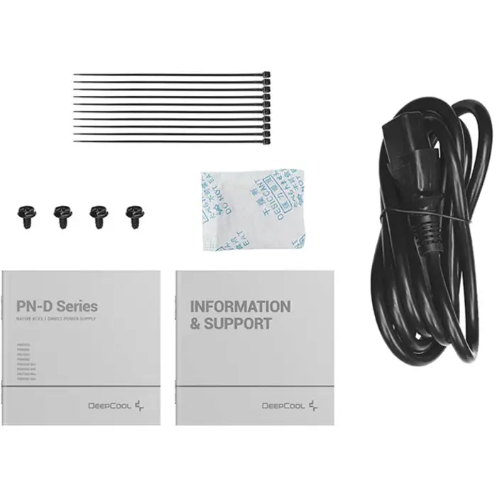 DeepCool PL650D, PC power supply black, 650 watts