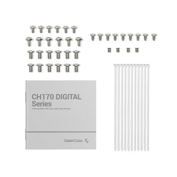 DeepCool R-CH170-WHNPI0D-G-1 computer case Tower White