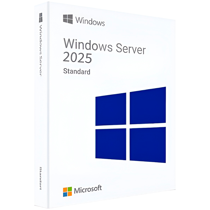 DELL EMC Windows Server 2025 Standard,No Media, WS2022 Std Downgrade w/DVD Media,Multi Lang, Customer Kit