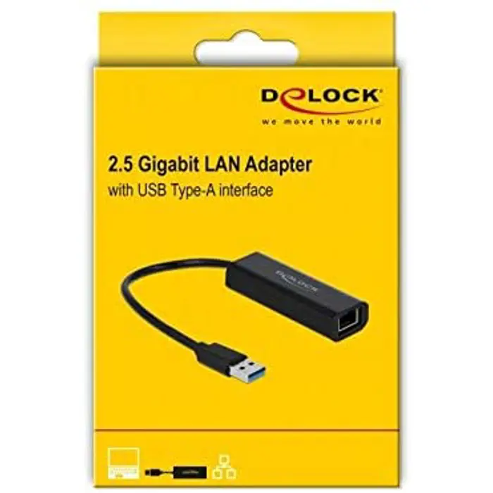 DeLOCK 66299 networking card Ethernet 5000 Mbit/s, Adapter