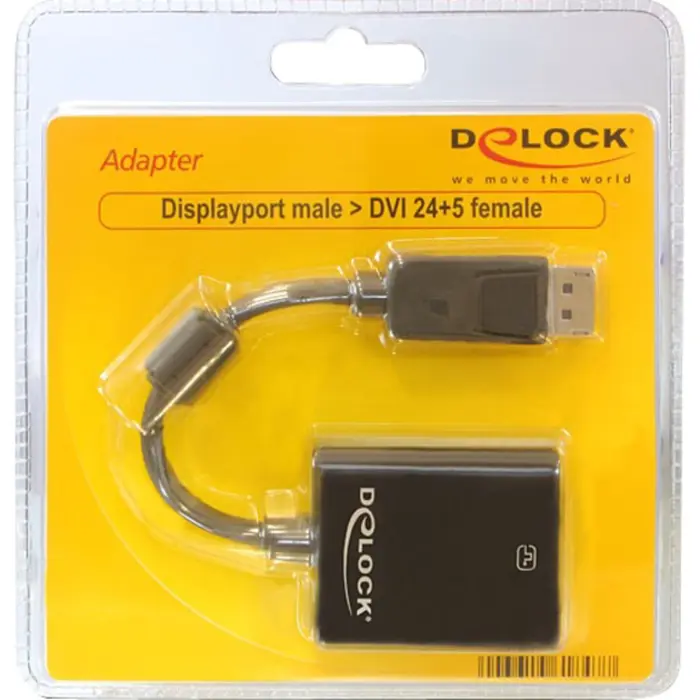 Delock Adapter DP plug -> DVI socket