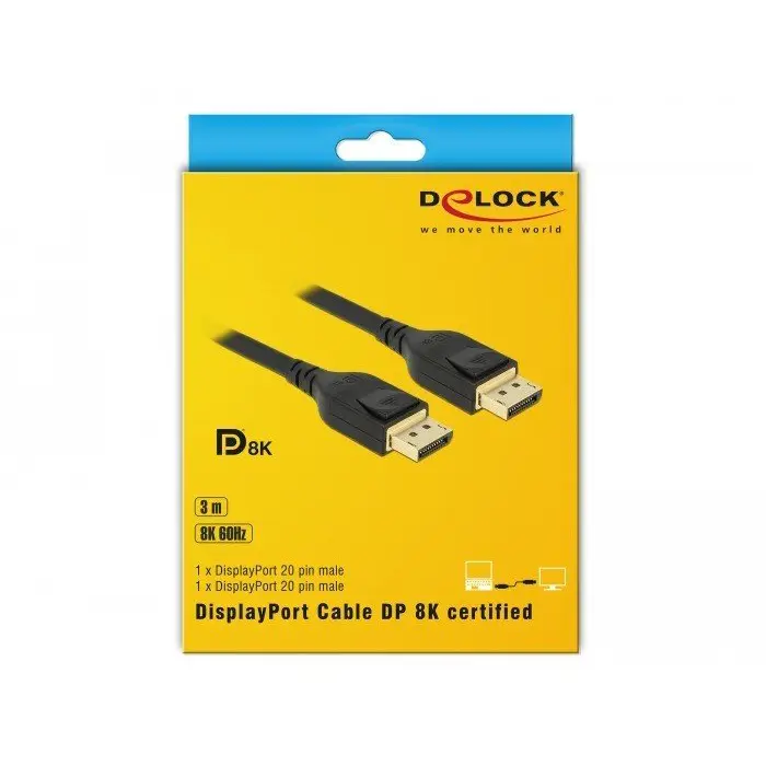 DeLOCK DisplayPort 8K 60Hz