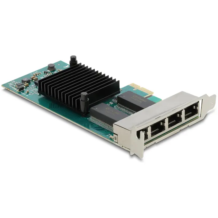 DeLOCK PCI Express x1 to 4 x RJ45 Gigabit LAN i350