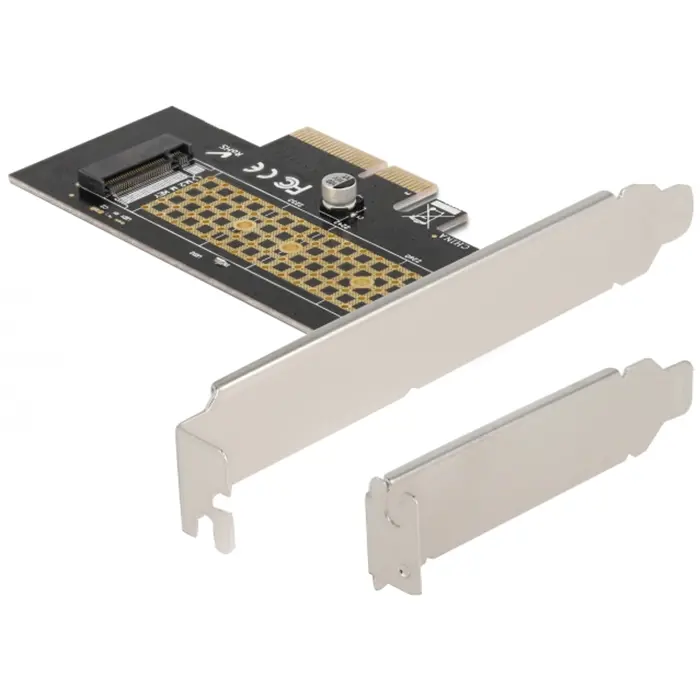 DeLOCK PCI Express x4 card for 1 x internal NVMe M.2 Key M 80 mm