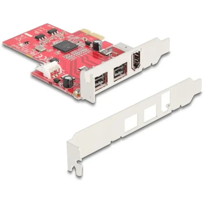 DeLOCK PCIe x1 > 2x FireWire 800 + 1x FireWire 400