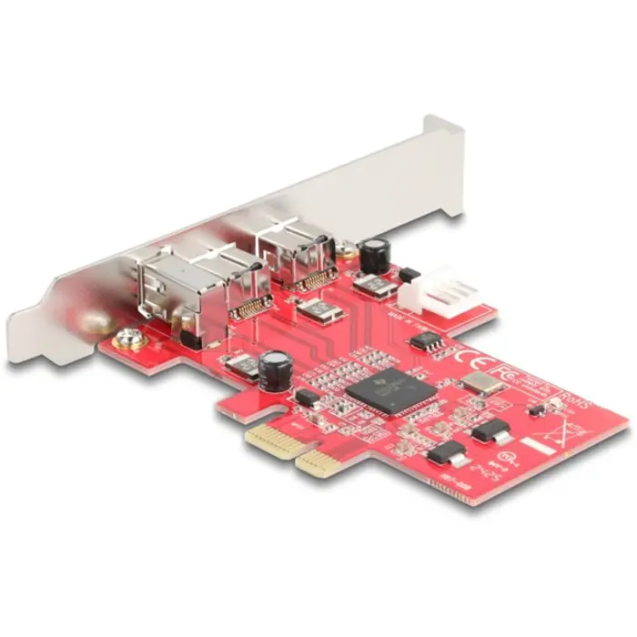 DeLOCK PCIe x1 > 2x FireWire 800 + 1x FireWire 400