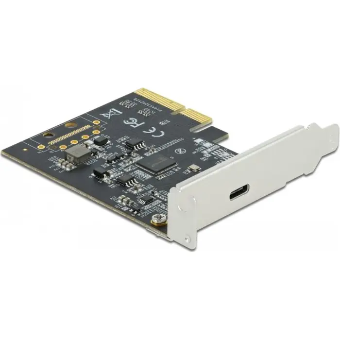 DeLOCK PCIe x4> 4x external SuperSpeed USB 20 Gbps (USB 3.2 Gen 2x2) USB Type-C