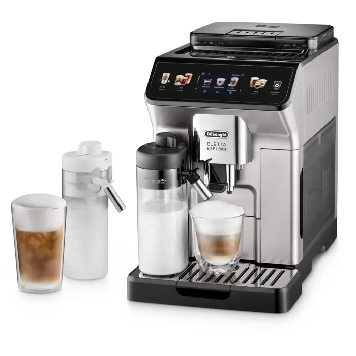 DeLonghi Eletta Explore ECAM450.55.S, fully automatic (silver)
