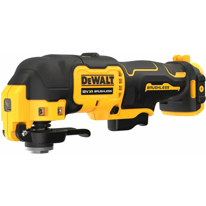 DEWALT DCS353NT cordless multi-tool, 12 volts, yellow/black, without battery and charger, in T STAK-Box II, 29-piece accessory set
