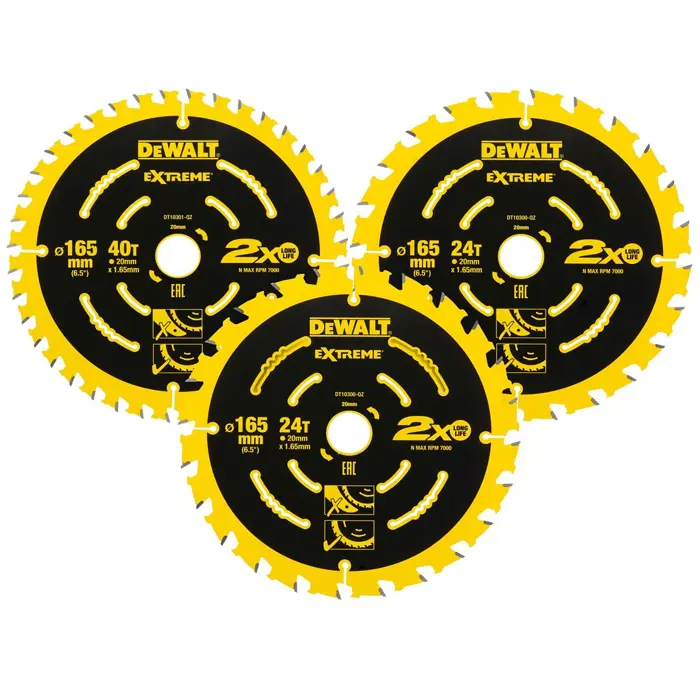DeWALT DT10397-QZ circular saw blade 3 pc(s)