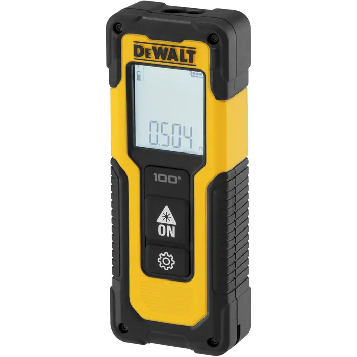 DEWALT Laser Rangefinder DWHT77100 black/yellow, range 0.20 - 30 meters