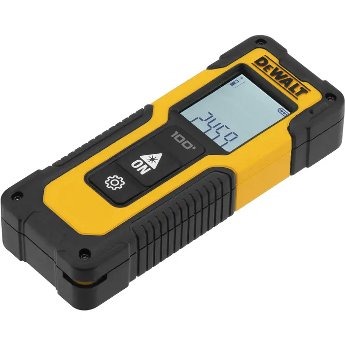 DEWALT Laser Rangefinder DWHT77100 black/yellow, range 0.20 - 30 meters