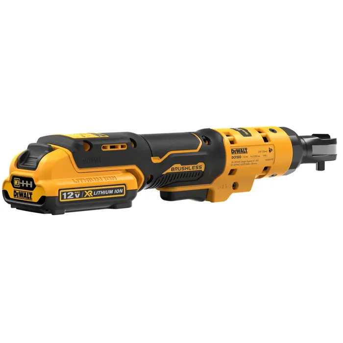 DEWALT RATCHET 12V 3/8" 81Nm WITHOUT AKU. AND ORDER. WITH EXTENDED DCF503EN HEAD