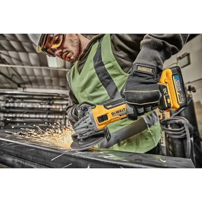 DEWALT SZLIFIERKA KĄTOWA 18V 2x5,0Ah POWERSTACK DCG405H2T