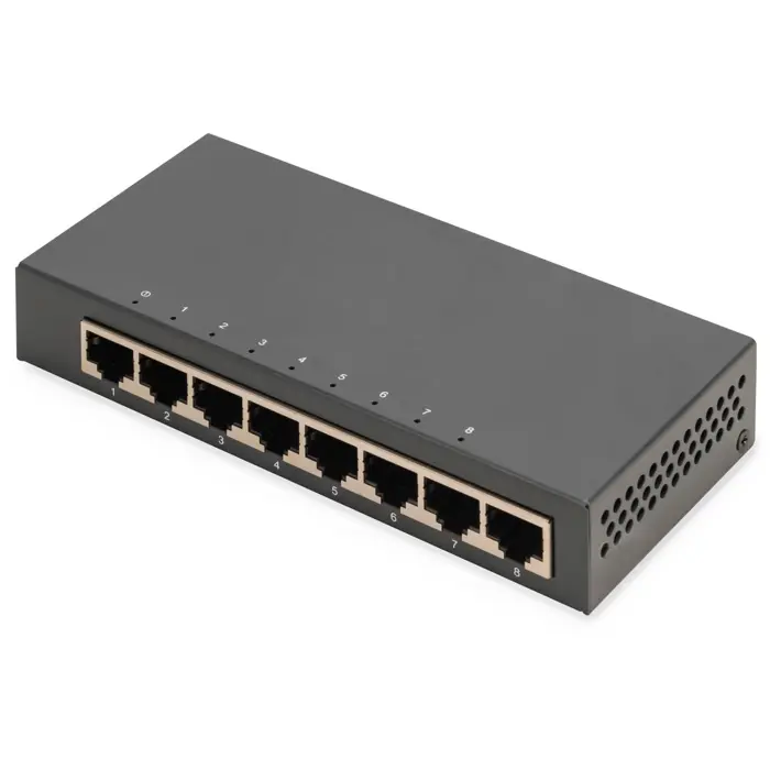 Digitus 8-Port Gigabit (black)