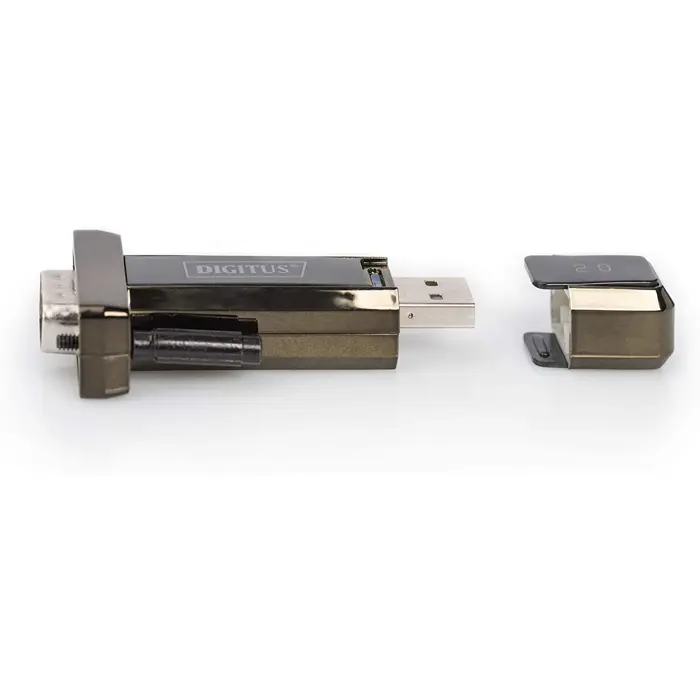 Digitus adapter serial > USB 2.0 (black, 80cm)