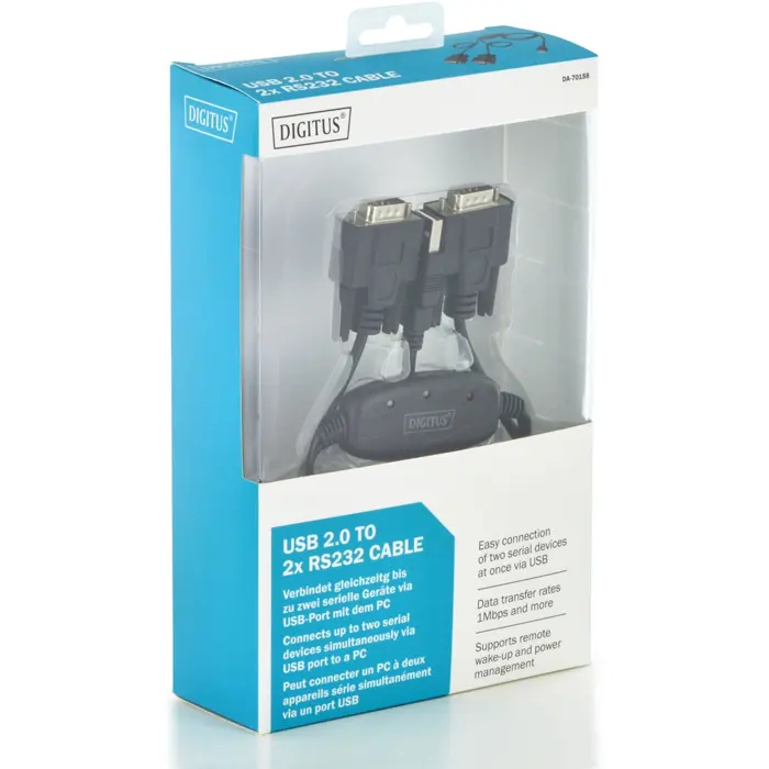 Digitus Adapter USB > 2x Serial RS232