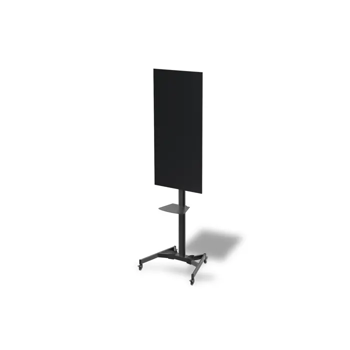 Digitus | Floor stand | TV-Cart for screens up to 70", max. 50kg wheelbase, VESA max. 600x400 | Tilt | 37-70 " | Maximum weight (capacity) 50 kg | Black