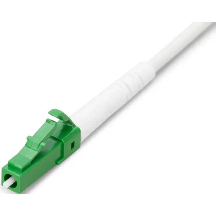 Digitus FTTH drop cable inflatable SM 1F LC/APC 50m (white, 50 meters)