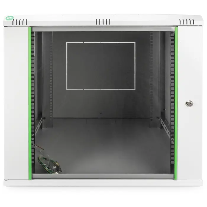 Digitus network cabinet Dynamic Basic Series - 600x600 mm (WxD) (gray, 12 height units)