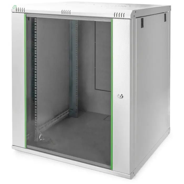 Digitus network cabinet Dynamic Basic series 600x600 mm (WxD) (light gray, 16 height units)