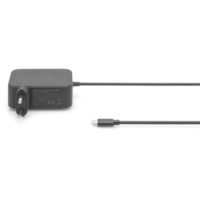 Digitus Notebook Charger USB-C, 100 Watt, GaN (black)