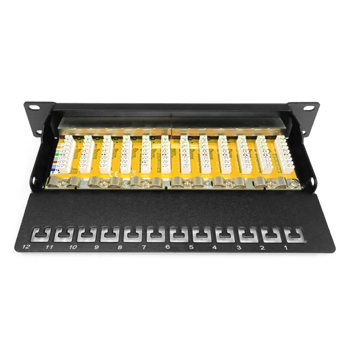 Digitus Patchp. 10 inch Cat.6 12port 1HE