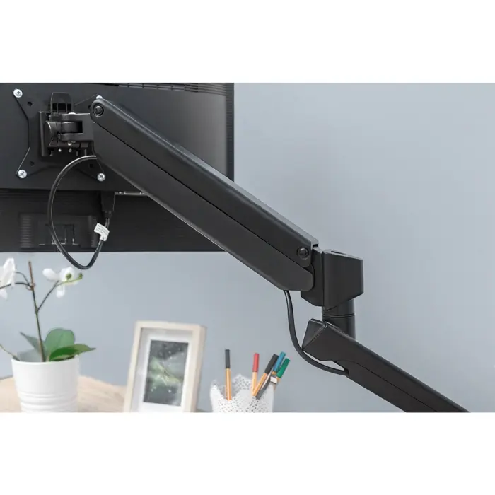 Digitus Smart Monitor Mount (black, docking station, HDMI)