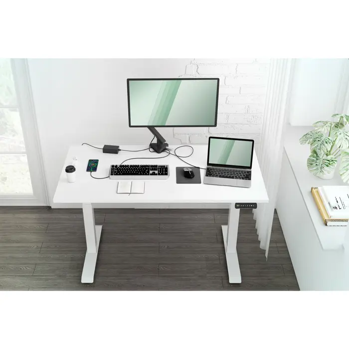 Digitus Smart Monitor Mount (black, docking station, HDMI)