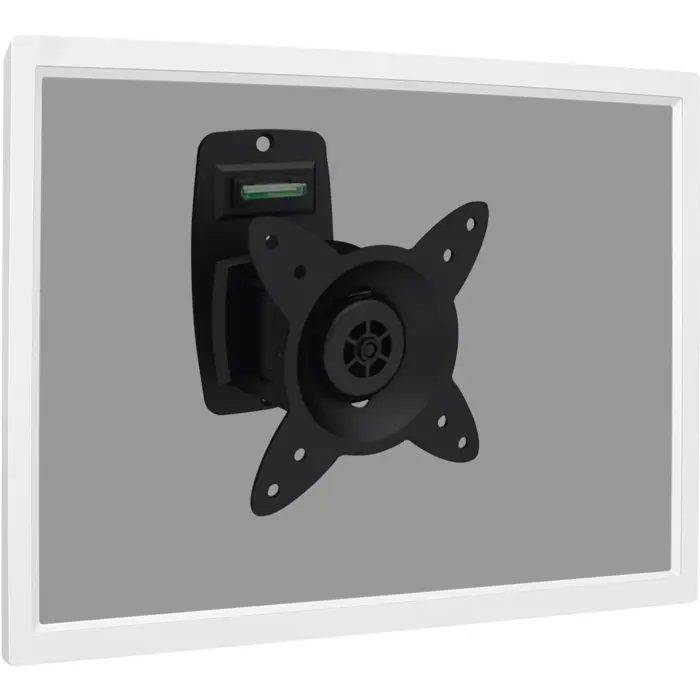 Digitus Universal wall mount with swivel function (black)