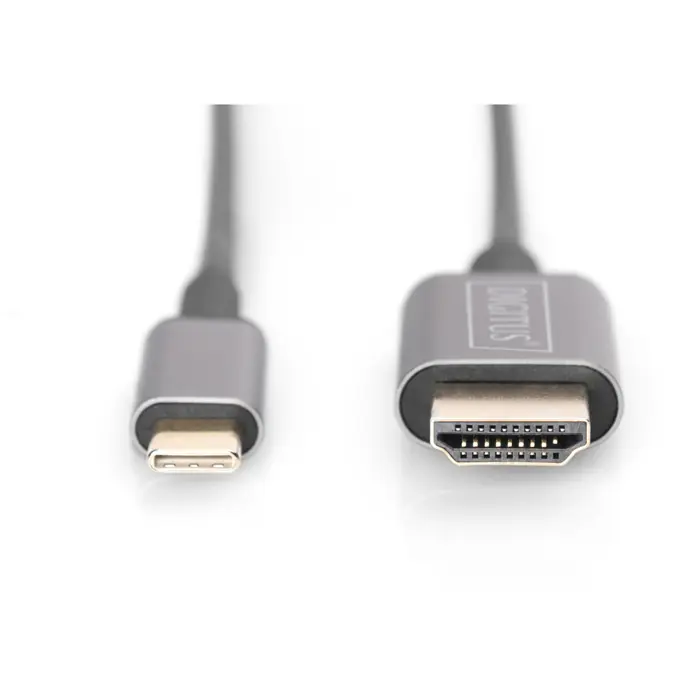 Digitus USB-C adapter cable USB-C > HDMI A, 4K @ 30HZ (black, 1.8 meters)