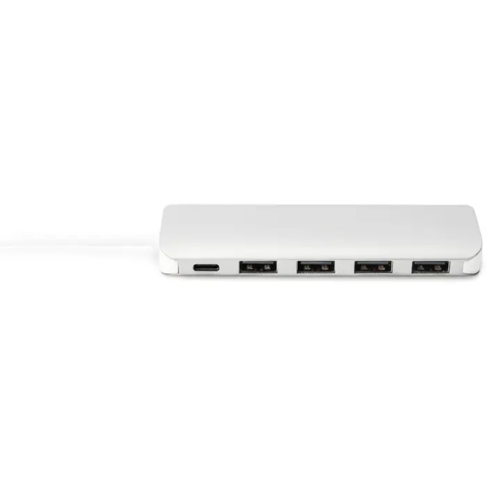 Digitus USB Type-C? 4-port hub (USB 3.0) + PD (silver)