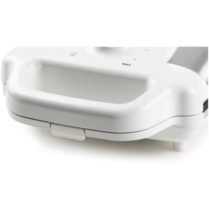 Domo Tasty Waffle XL, waffle maker (white/stainless steel)