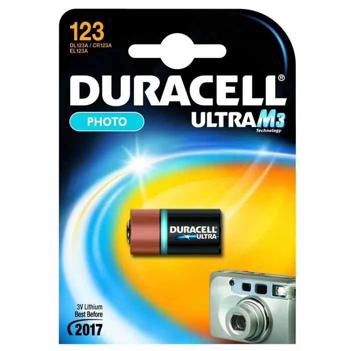 Duracell Photo 1x CR123A 3V
