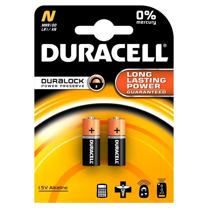 Duracell Security 2x N BG2 1.5V