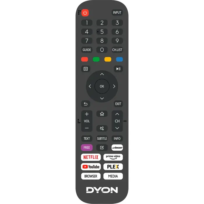 DYON SMART 40 VX-2, LED TV - 40 - black, FullHD, WLAN, Smart TV