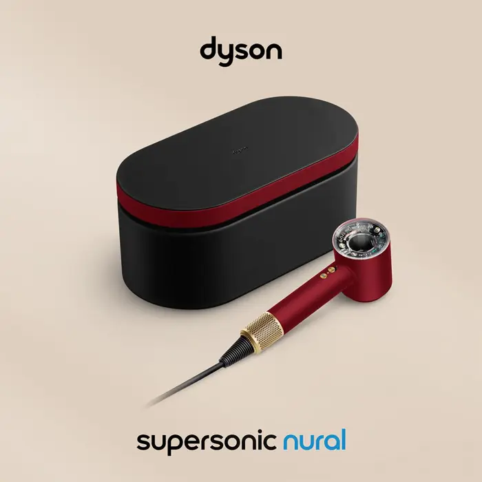 Dyson Supersonic Nural Straight + Wavy velvet red/gold