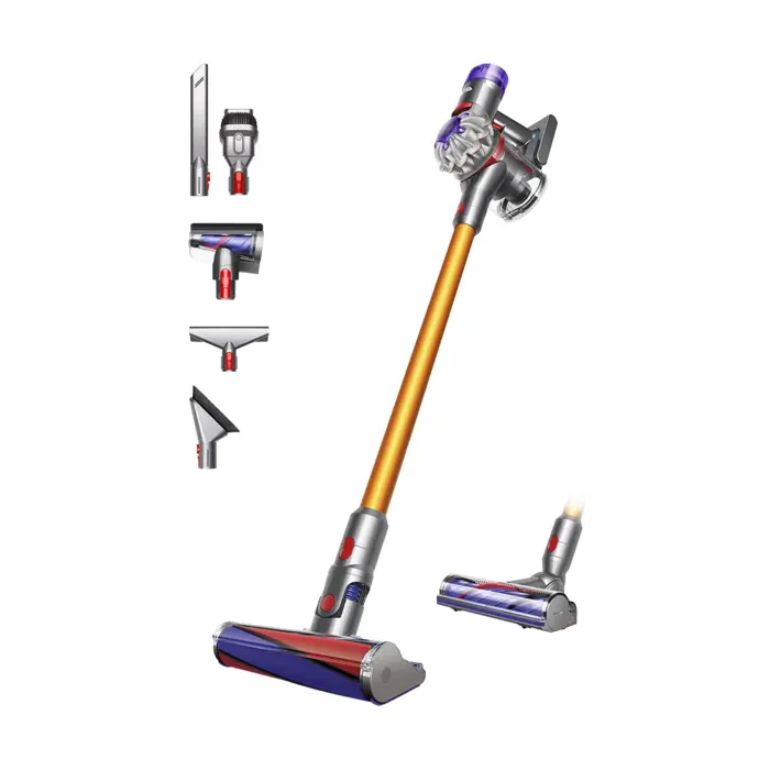 Dyson V8 Absolute handheld vacuum cleaner yellow/nickel
