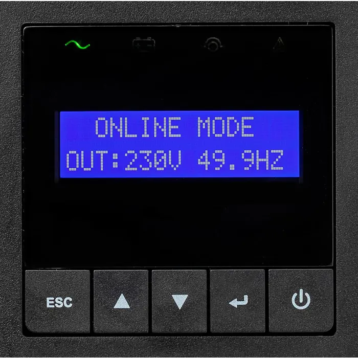 Eaton 9E2000IR uninterruptible power supply (UPS) Double-conversion (Online) 2 kVA 1800 W 6 AC outlet(s)