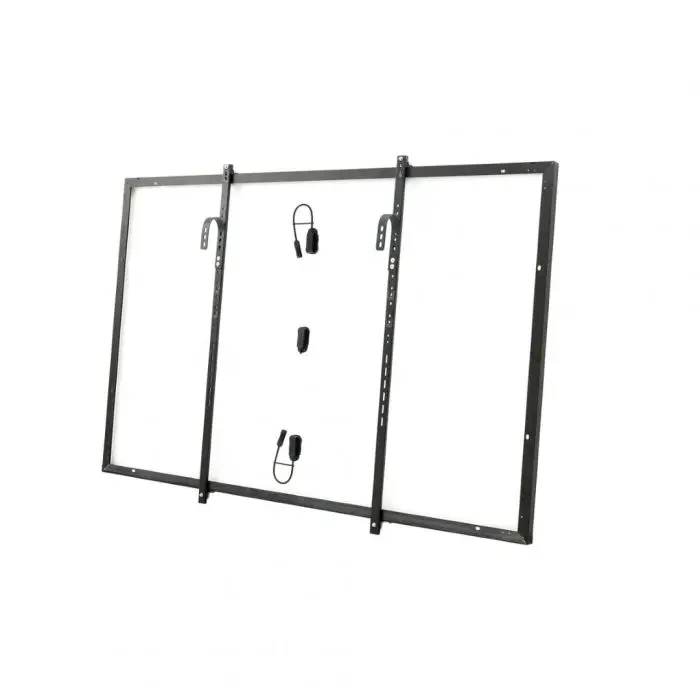 Ecoflow set for mounting a 400W or 100W solar panel on a balcony railing.