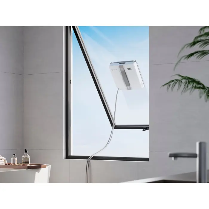 Ecovacs Winbot Window Robot MINI, Window Vacuum Cleaner Light Grey