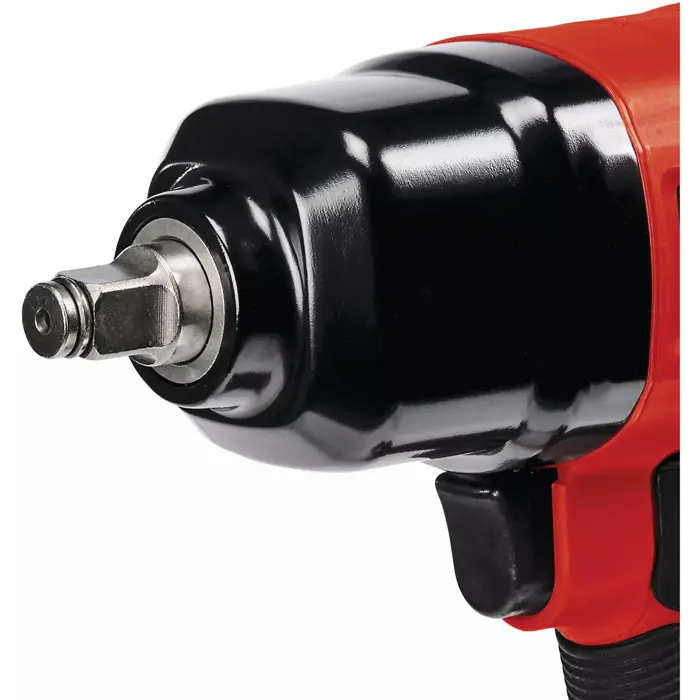 Einhell compressed air impact wrench TC-PW 610 (black/red, loosening torque 610 Nm, 1/2", incl. 10 sockets)