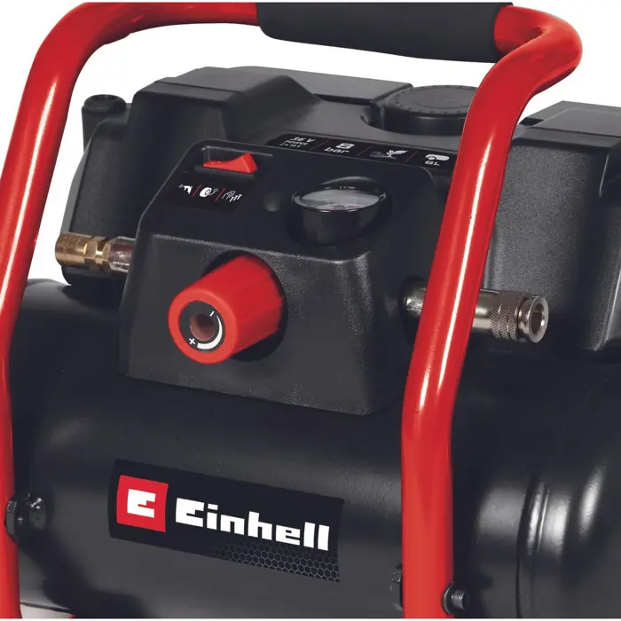 Einhell cordless compressor TE-AC 36/150 Li OF - Solo, 36Volt (2x18V) (red/black, without battery and charger)