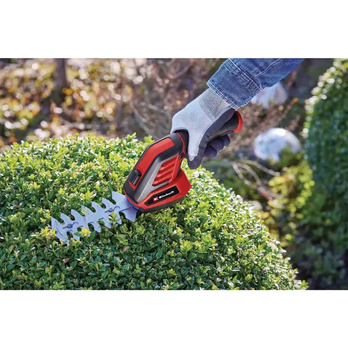 EINHELL Cordless Grass Shears/Shrub Shears GC-CG 3.6/70 Li WT black/red, Li-ion battery 2.0Ah