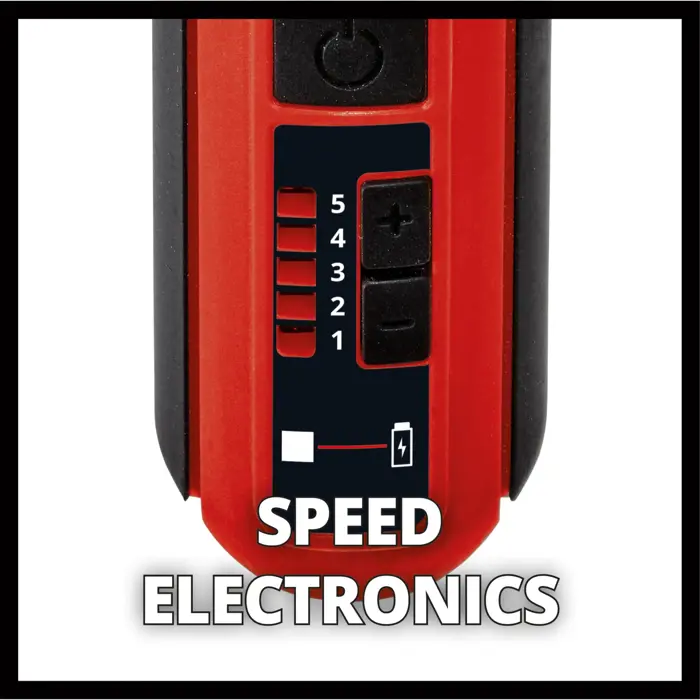 Einhell cordless grinding and engraving tool TE-MT 7.2 Li, straight grinder (red/black, Li-Ion battery 1.5Ah)