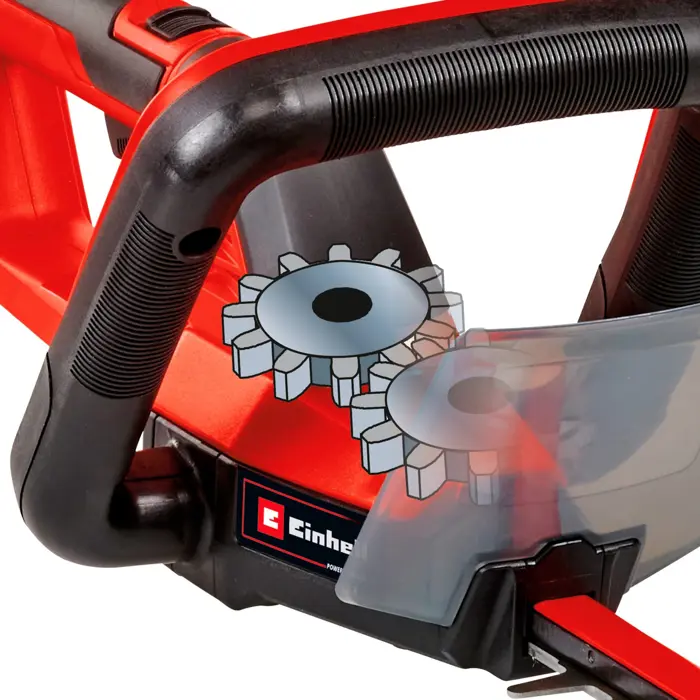 Einhell cordless hedge trimmer GC-CH 18/50 Li-Solo (red/black, without battery and charger)
