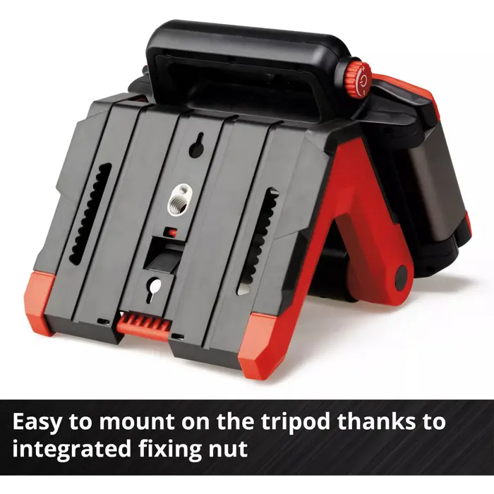 EINHELL Cordless Lamp TP-CL 18/3000 Li - Solo, Construction Spotlight red, without battery and charger