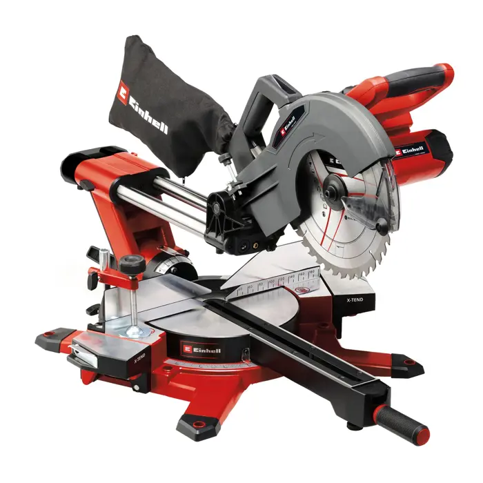 Einhell cordless mitre saw TE-MS 36/10 L Li-Solo, 36Volt (2x18V) (red, without battery and charger)
