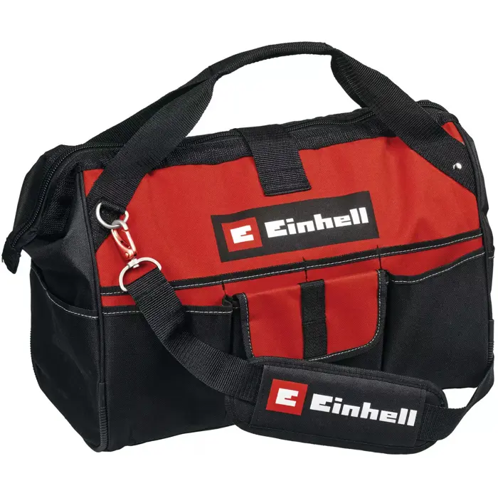 Einhell Cordless Pruning Chainsaw GE-PS 18/15 Li Bag Kit, 18 Volt (black/red, Li-ion battery 2.5 Ah)