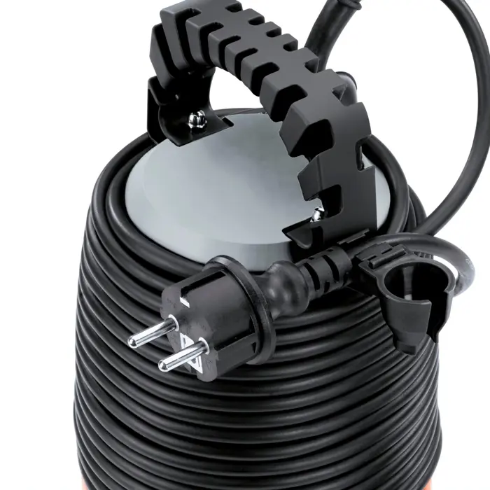 Einhell dirty water pump GC-DP 6315 N, submersible / pressure pump (red/stainless steel, 630 watts)